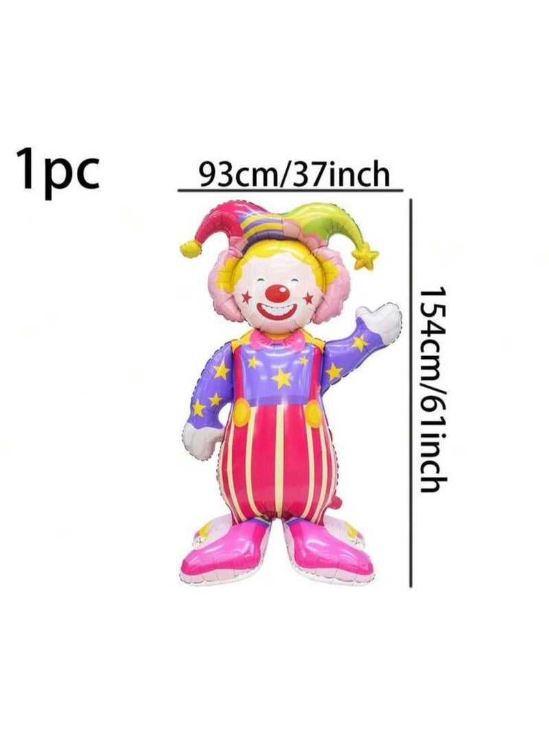 Eid Mubarak balloons with clown balloons - Image 1